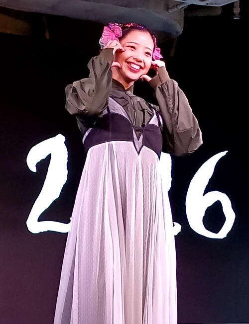 会見に出席した木村萌那