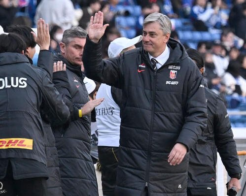 浦和スコルジャ監督(2026年2月撮影)