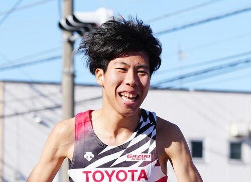 陸上男子長距離の田沢廉(2024年1月撮影)