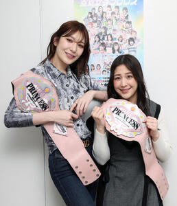 【東京女子】29日V4戦の上福ゆきと上原わかな来社｢オハイオで復讐試合するのが目標です笑｣