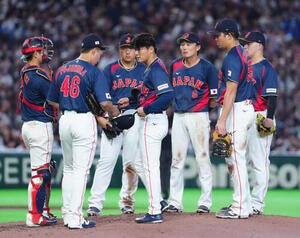 【WBC】山本由伸が珍しいピッチクロック違反　カウント2－2からの5球目に宣告され四球に