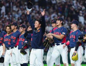 【WBC】山本由伸、若月健矢と久々バッテリー｢僕自身もすごくうれしかった｣／一問一答