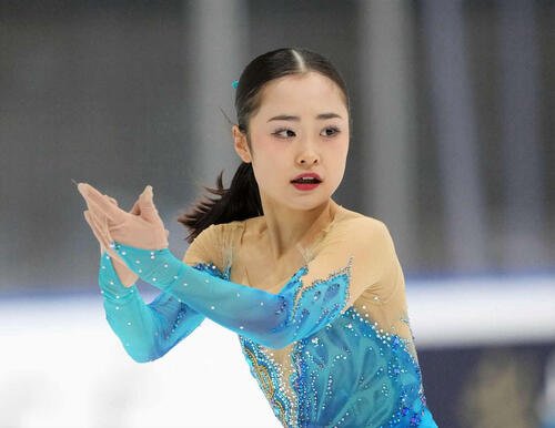 フィギュアスケート女子の島田麻央(2025年11月撮影)