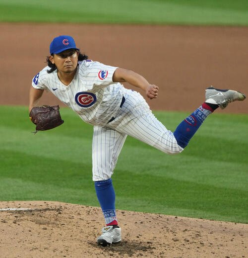 カブス今永昇太(2025年4月22日撮影)