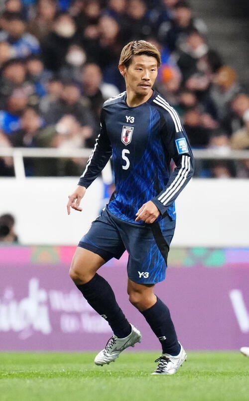 守田英正(2025年3月20日撮影)