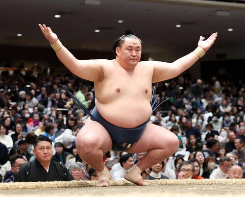 玉鷲(2026年1月21日撮影)