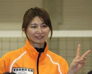 イベントに出席した大友愛さん(撮影･勝部晃多)