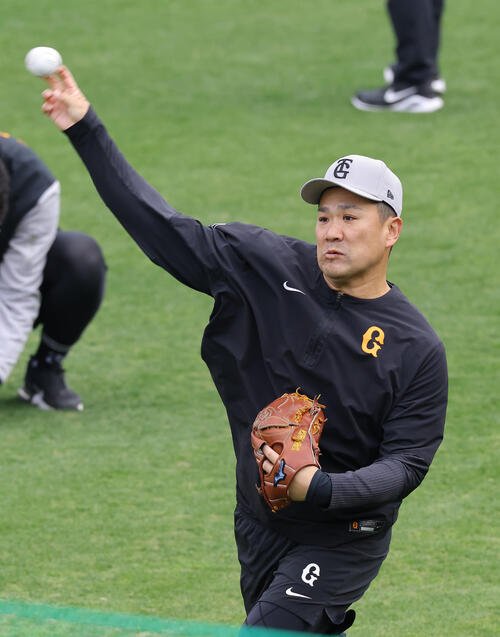 巨人田中将大(2026年3月撮影)