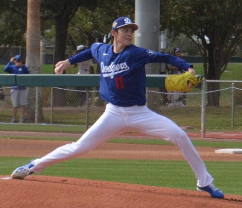 ドジャース佐々木(2026年2月)