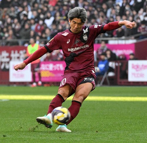 神戸大迫勇也(2025年3月1日撮影)