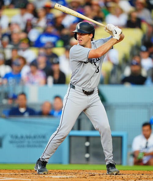 ホワイトソックスのカイル･ティール(2025年7月撮影)