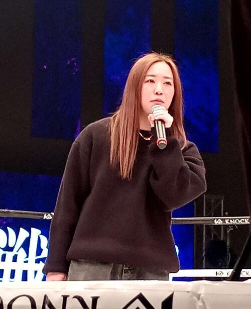 KNOCK OUT参戦が発表された小林愛理奈