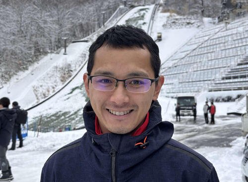 スキージャンプ内藤智文(25年11月撮影)