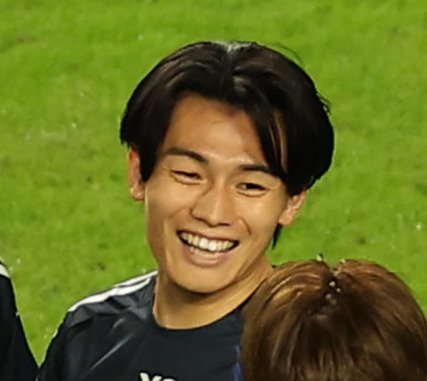 上田綺世(2025年10月撮影)