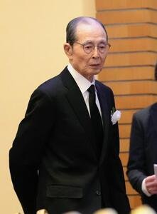 ｢尾崎将司お別れの会｣に参列した王氏(撮影･足立雅史)