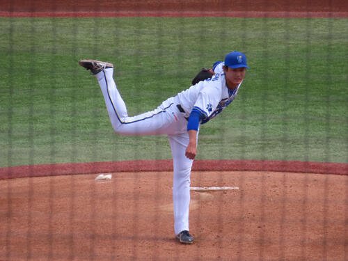 ファーム公式戦DeNA対西武　DeNA先発の藤浪