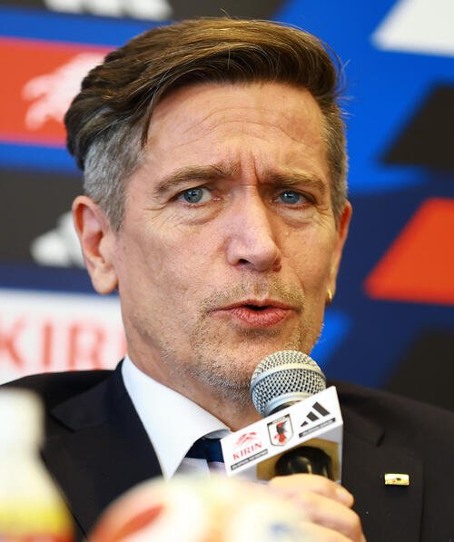 サッカー女子日本代表ニールセン監督(2026年2月撮影)