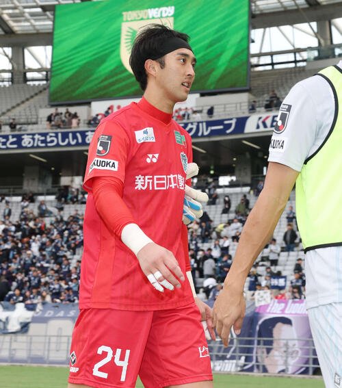 福岡GK小畑裕馬(2025年11月撮影)