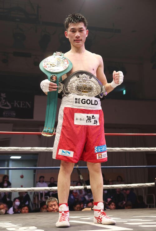 浅海に判定勝ちした野上(撮影･宮地輝)