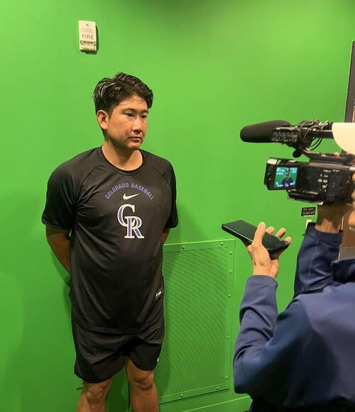 OP戦最終登板を終えた菅野は、2年目への抱負を語る。