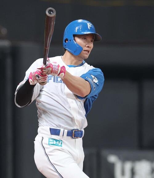 日本ハム西川遥輝(2026年3月撮影)