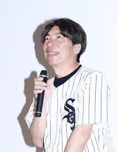 笑顔でトークする高津臣吾氏(撮影･河田真司)