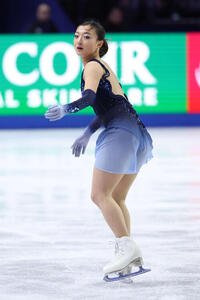 女子SPの演技をする坂本(撮影･PNP)