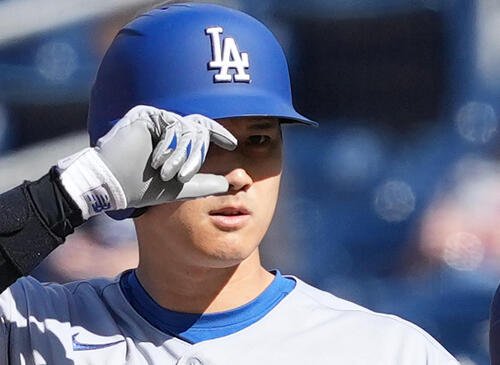 ドジャース大谷翔平(2025年4月撮影)