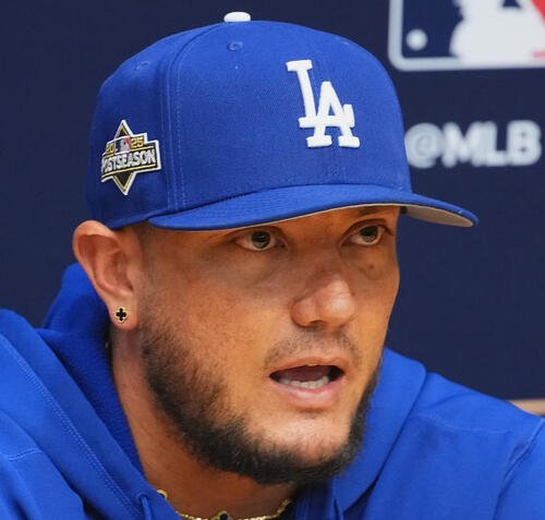 ドジャース･ミゲル･ロハス(2025年10月撮影)