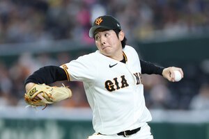 巨人先発の竹丸和幸=井手さゆり撮影