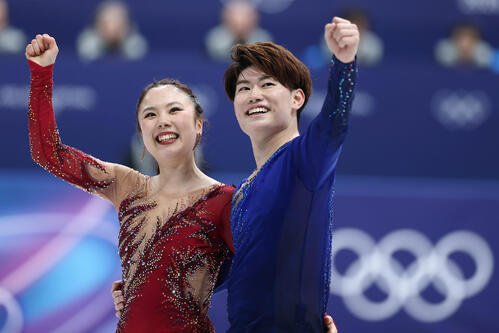 ｢うたまさ｣吉田唄菜、森田真沙也組(2026年2月撮影)