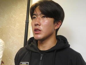 日本代表MF佐藤龍之介(2026年1月撮影)