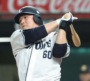 西武中村剛也(2025年4月撮影)