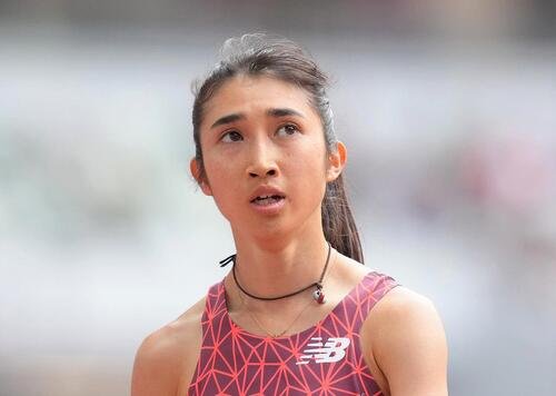 陸上女子中長距離の田中希実(2025年7月撮影)