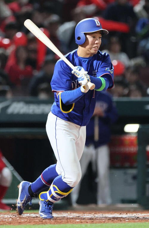 中日岡林勇希(2026年3月撮影)