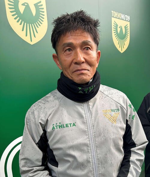 千葉戦に向けて取材対応した東京Vの城福浩監督