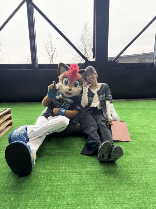 ｢Grass Lounge｣でフレップと