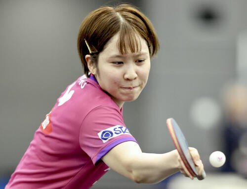 平野美宇(2025年撮影)