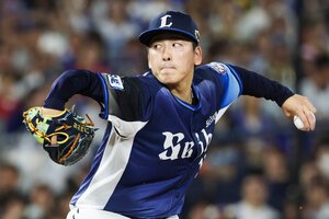 球宴で登板した西武の隅田知一郎=2025年7月