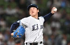 西武先発の隅田＝日刊スポーツ