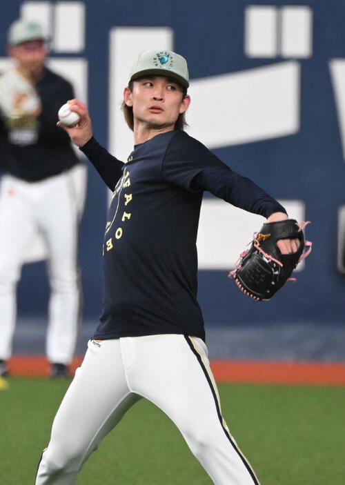 オリックス寺西成騎(2026年4月9日撮影)
