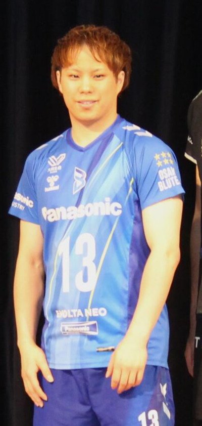 大同生命SVリーグ男子のプレーオフ｢チャンピオンシップ｣進出会見に出席する山本智大