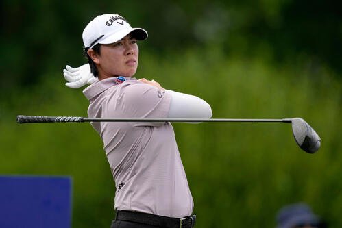 シェブロン選手権に参戦した笹生優花(AP)