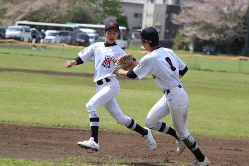 小笠浜岡は励まし合い戦った