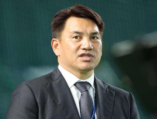 井口資仁氏(2026年4月10日撮影)
