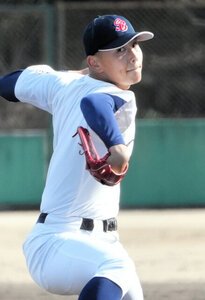 4月のU18日本代表候補合宿に参加した聖隷クリストファーの高部陸