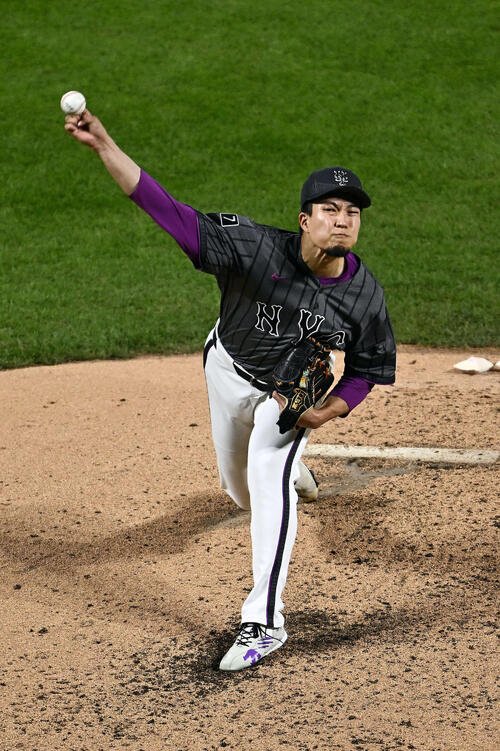 メッツ千賀滉大＝2025年5月