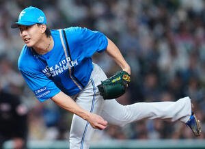 西武対日本ハム　力投する日本ハム先発の達孝太(撮影･垰建太)