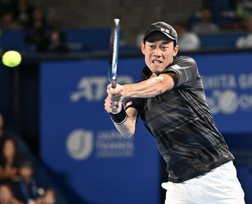 錦織圭(2024年撮影)
