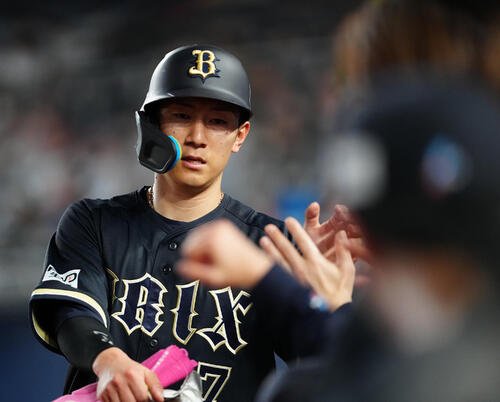 オリックス西川龍馬(2026年撮影)